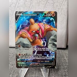Conkeldurr V 073/078 Pokemon TCG Ultra Rare Full Art Near Mint
